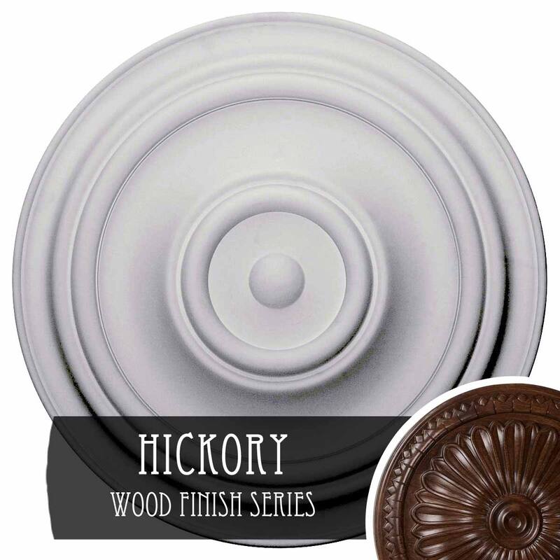31 1/2"OD x 2 1/2"P Traditional Ceiling Medallion