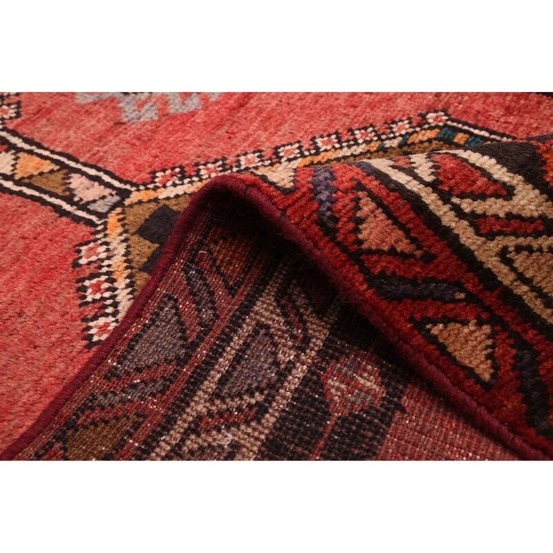 ECARPETGALLERY Hand-knotted Konya Anatolian Red Wool Rug - 3'3 x 8'9