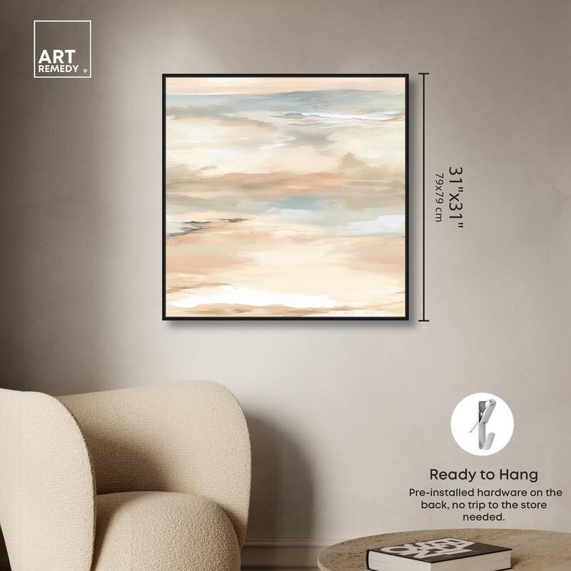 Roseate Skyfall I Canvas by Art Remedy
