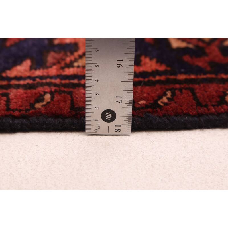 ECARPETGALLERY Hand-knotted Andelz Dark Red Wool Rug - 4'11 x 7'3