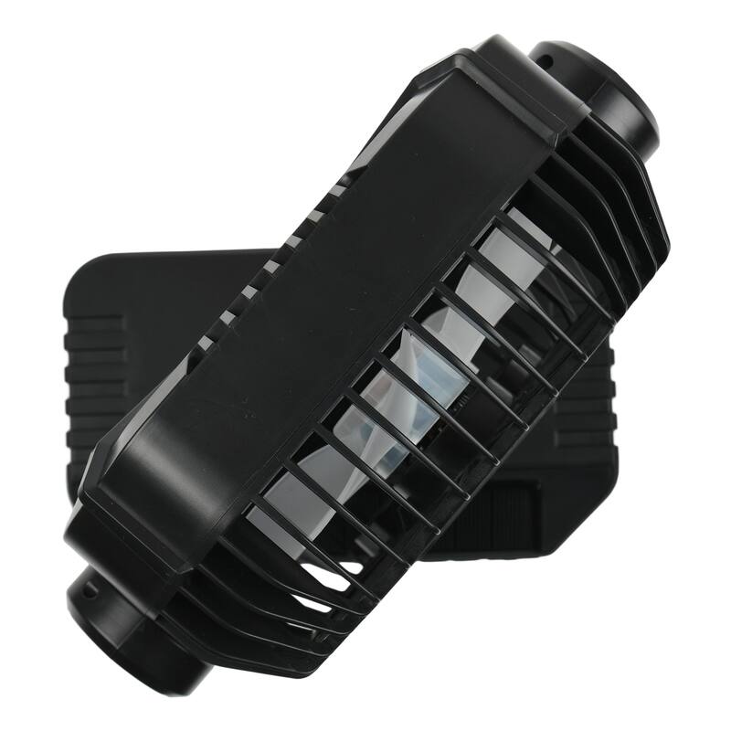 10400mAh Solar Fan Camping Fan with Solar Panel LED Lantern 7W 8 Inch