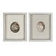 preview thumbnail 1 of 12, HUJI Abalone & Pearl Shell Shadow Box Wall Décor Set