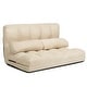 preview thumbnail 52 of 61, Costway Foldable Floor Sofa Bed 6-Position Adjustable Lounge Couch