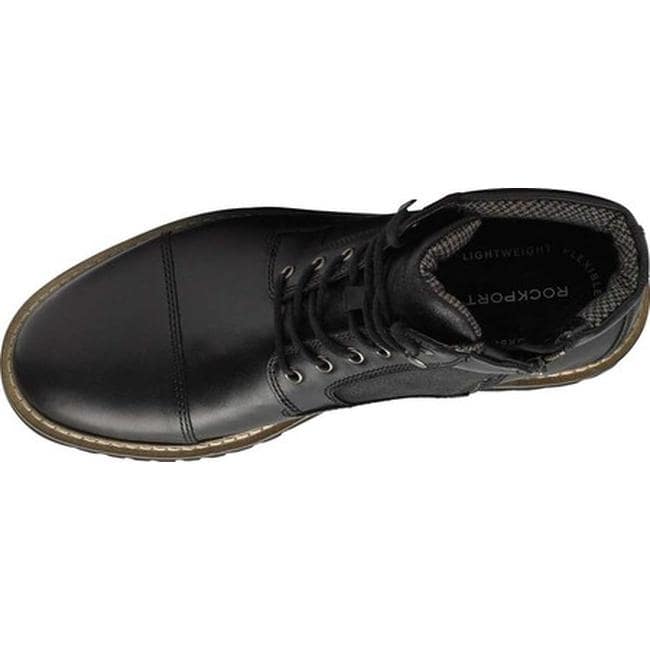 rockport cap toe boot