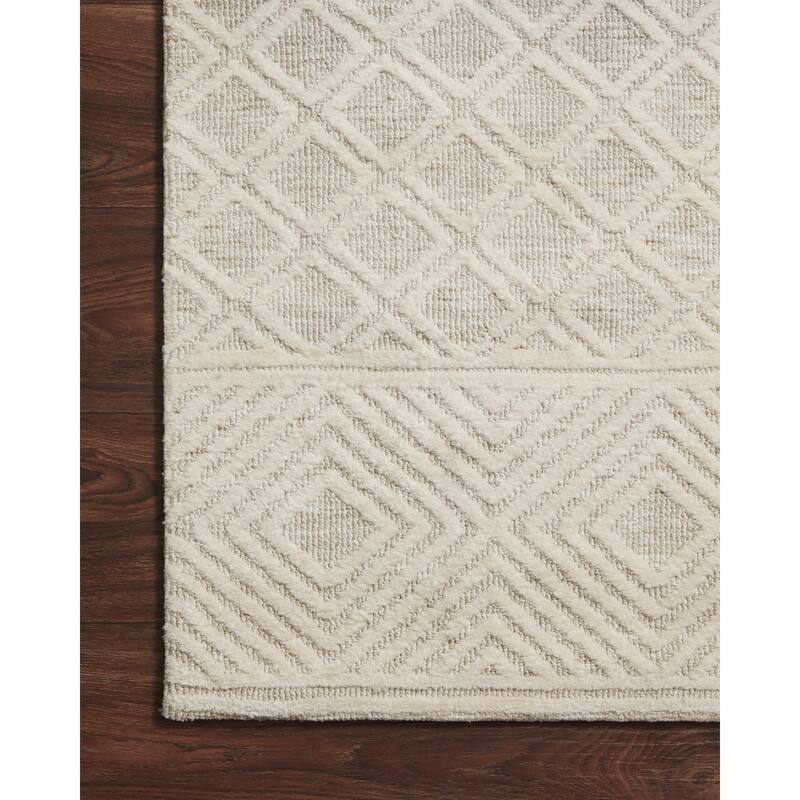 Alexander Home Hudson Modern Diamond India Area Rug