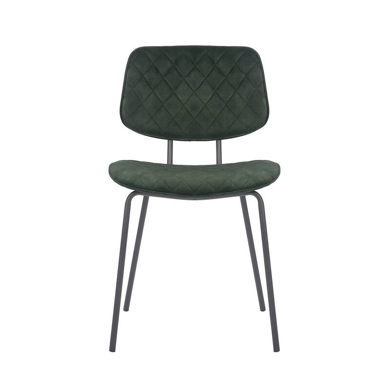 Porthos Home Taci Dining Chairs Set Of 2, Velvet Upholstery, Iron Legs