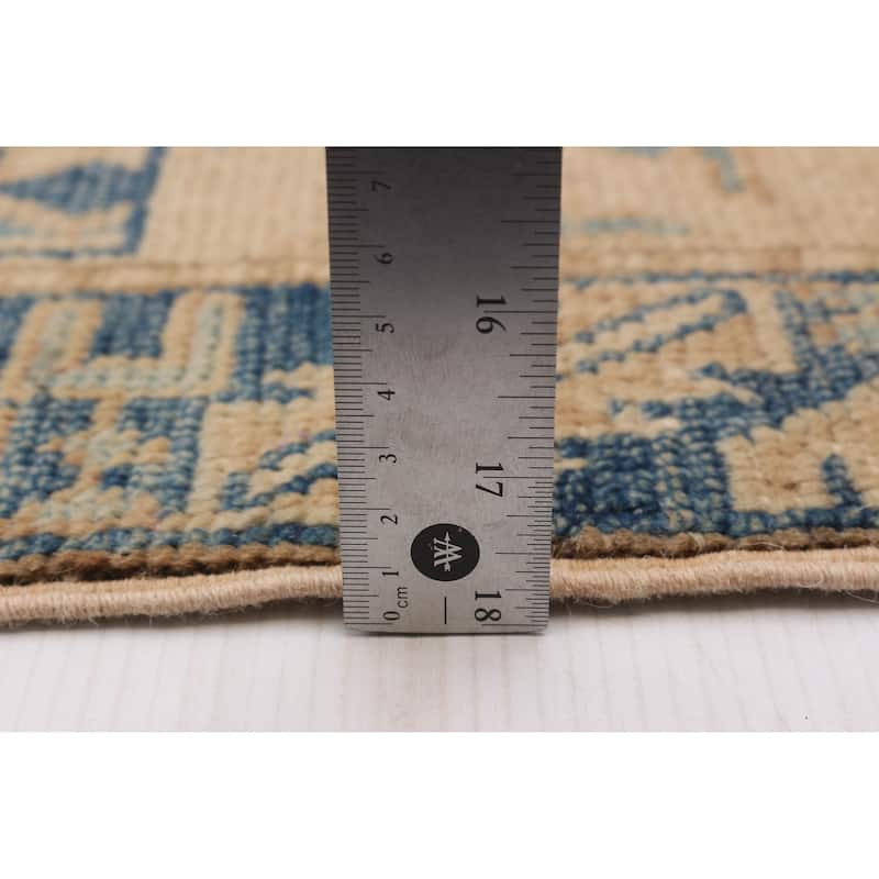 ECARPETGALLERY Hand-knotted Finest Ghazni Copper Wool Rug - 6'7 x 9'10