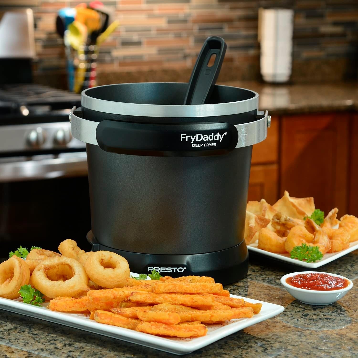 FryDaddy Electric Deep Fryer,Black - Bed Bath & Beyond - 39722868