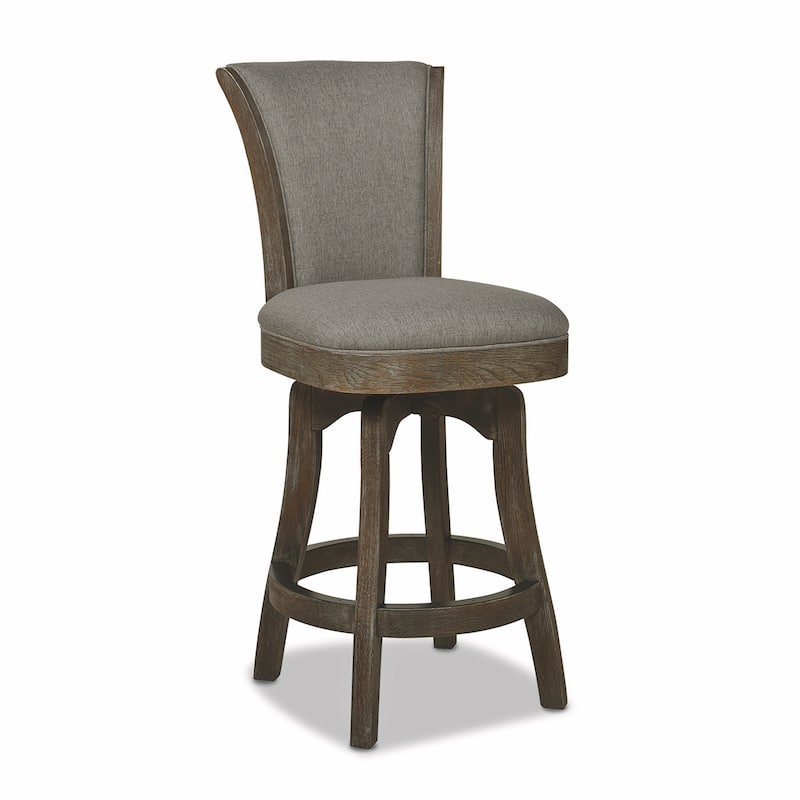 Armless Swivel Counter Height Bar Stool