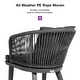 preview thumbnail 6 of 17, PURPLE LEAF 7/9/11 pcs Patio Dining Set Aluminum desk with chairs for lawn backyard garden -GREY