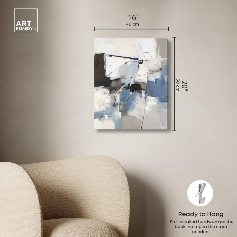 Glimpse of Infinity III Canvas by Art Remedy, Gallery Wrapped