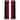 Delancy  Black and Burgundy ring top Velvet Curtain Panel - Piece