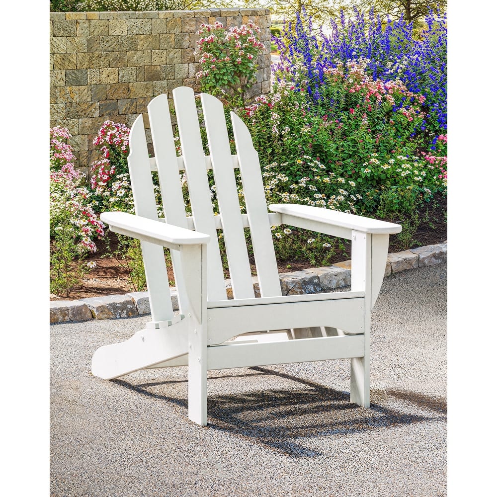 POLYWOOD Classic Plastic Outdoor Adirondack Chair