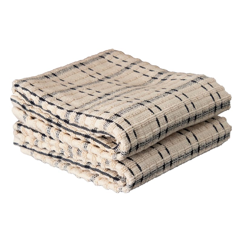 RITZ Royale Check Cotton Kitchen Towels (Set of 2)