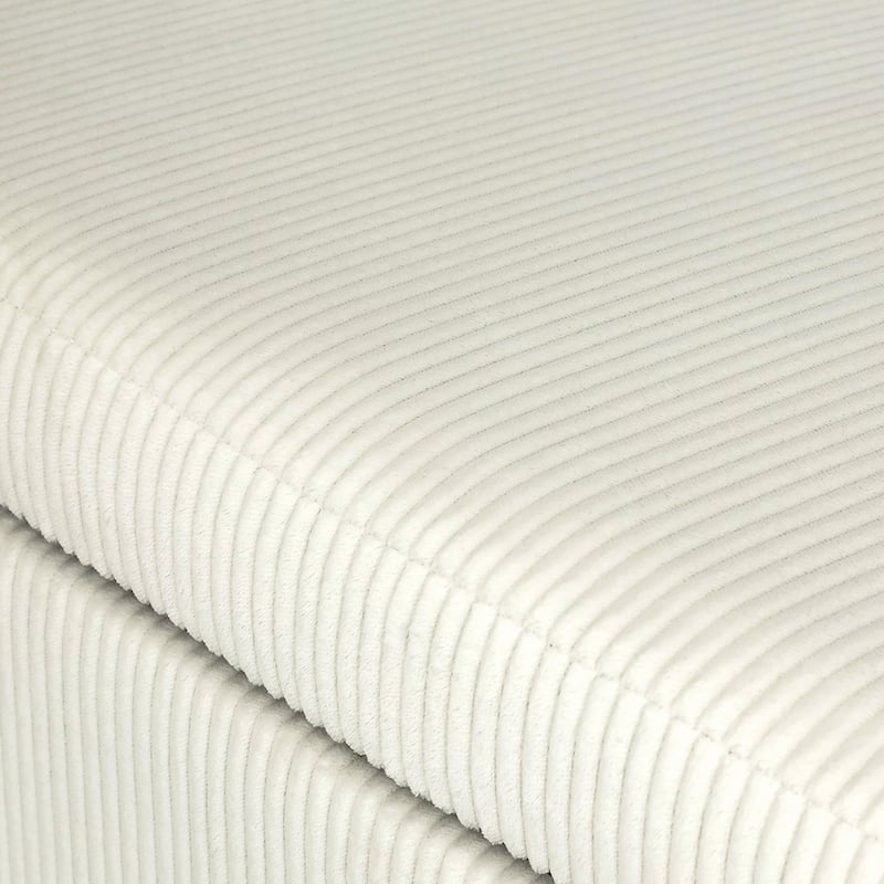 Adeco Velvet Storage Ottoman Bench Rectangular Footstool Lift Top