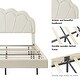 preview thumbnail 12 of 16, Queen Platform Bed with Smart LED