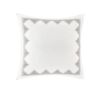 INK+IVY Isla Cotton Embroidered Euro Sham
