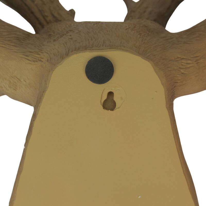 12 Point Buck Deer Head Bust Wall Hanging Trophy Mount 23.5 Inches