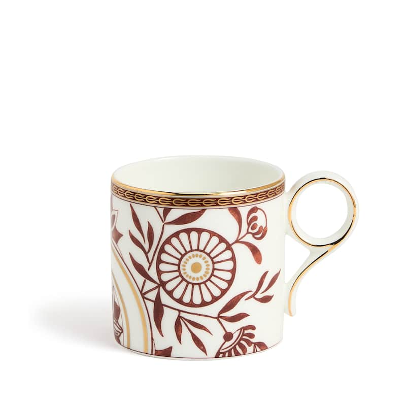 Wedgwood Red Splendour Mug 9.1floz White & Red