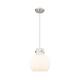 Option Satin Nickel / Matte White