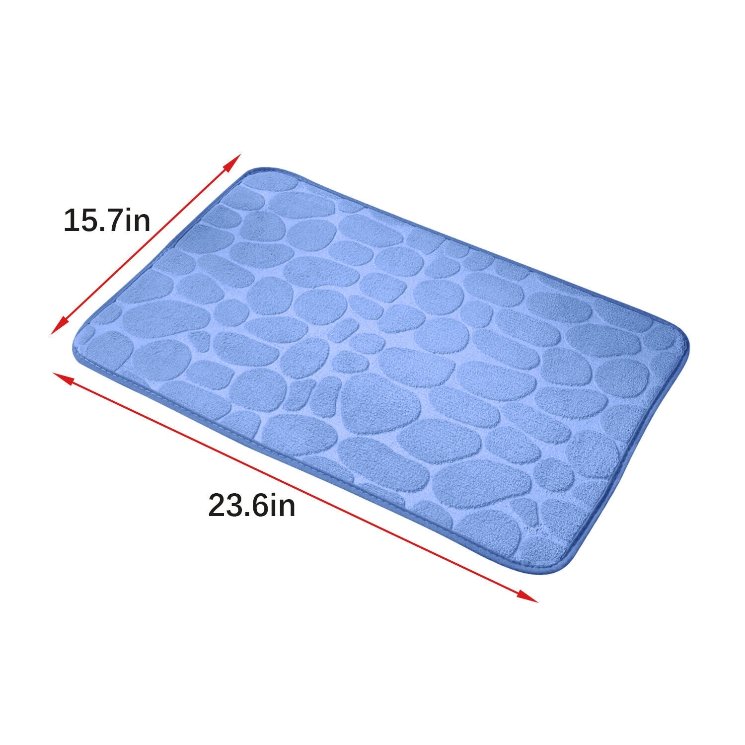 Soft Memory Foam Absorbent Contour Toilet Mat - On Sale - Bed Bath & Beyond  - 39155286