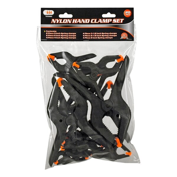 20 - pc. Nylon Hand Clamp Set