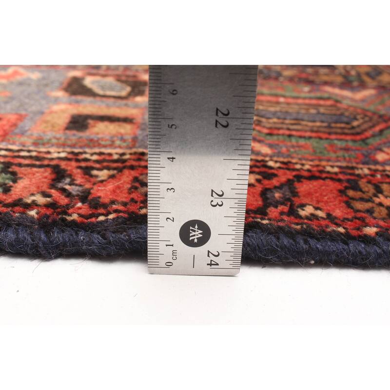 ECARPETGALLERY Hand-knotted Andelz Red Wool Rug - 3'11 x 6'10