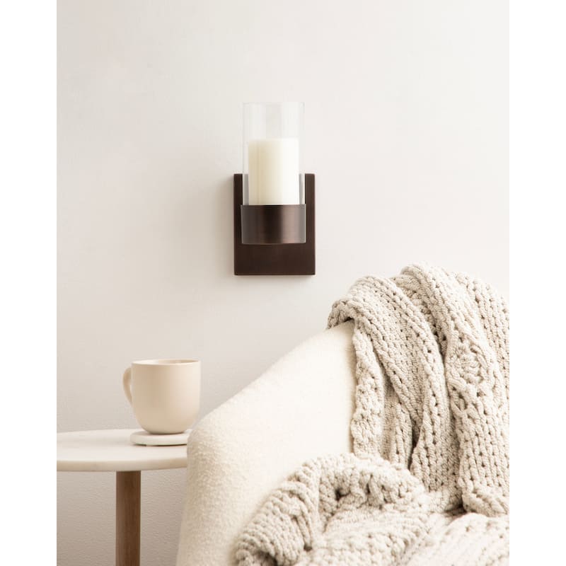 Kate and Laurel Zabler Metal Wall Sconce