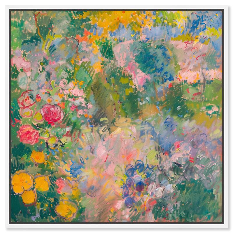 Hues of Happiness I Canvas by Art Remedy - 24" x 24" - White