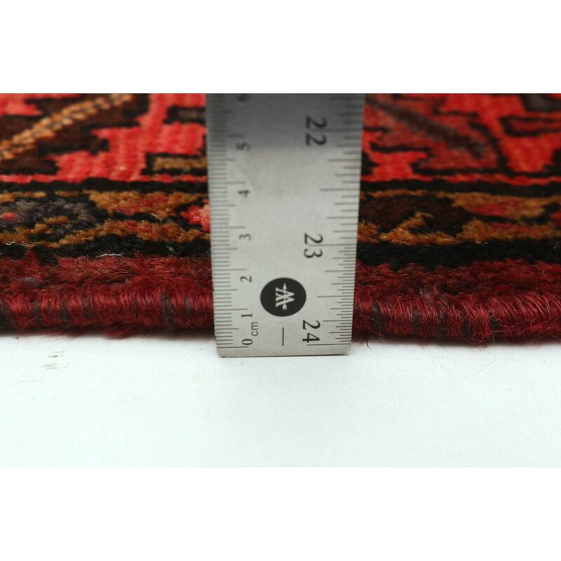 ECARPETGALLERY Hand-knotted Andelz Red Wool Rug - 3'7 x 6'7