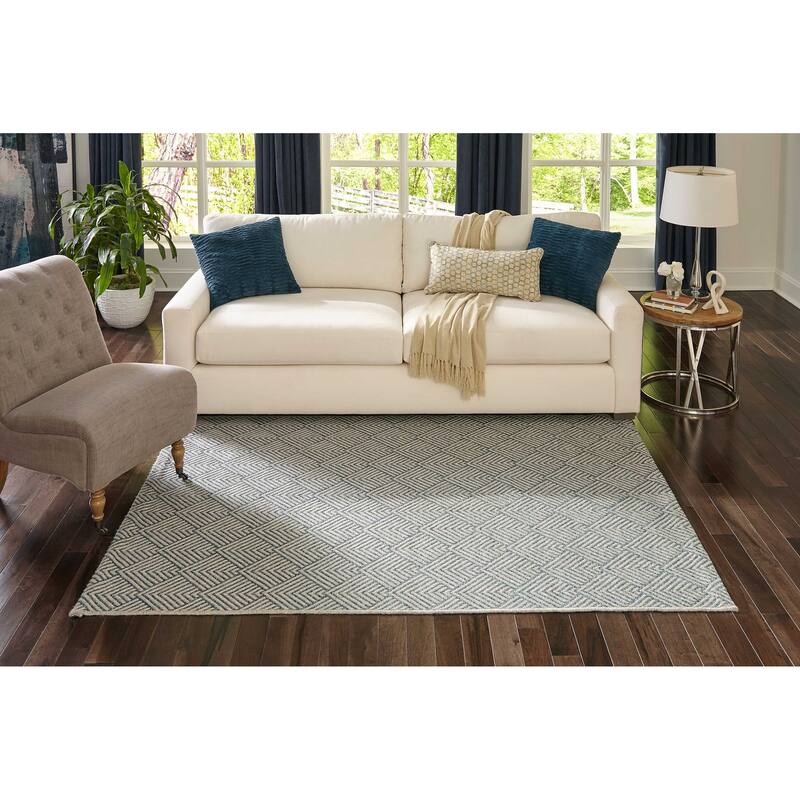 ECARPETGALLERY Machine Woven Laura Indoor/Outdoor Area Rug