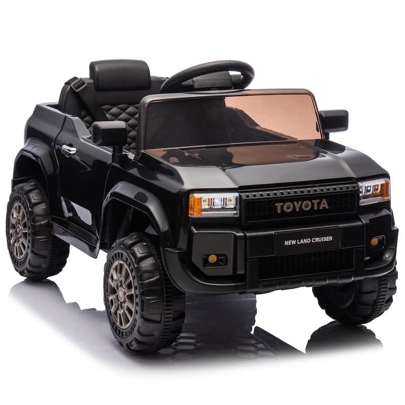 12V Kids Ride On Car W/Parents Control,Licensed Toyota LC250 2024,Four-wheel suspension,Adjustable volume,For Kids Aged 2-4