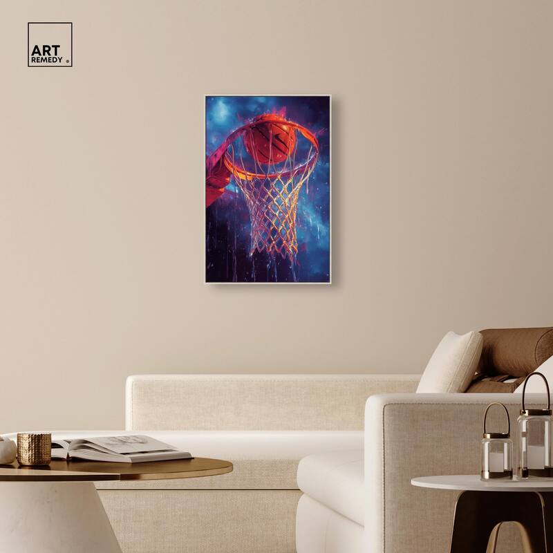 Through the Hoop Canvas by Art Remedy