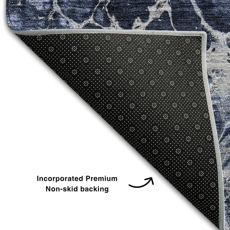 Premium Washable Super Soft Abstract Motion Mayfield Rug