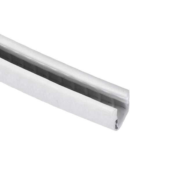 Edge Trim U Seal Extrusion White Fits 15/64''19/64'' Edge 10Ft/3Meter