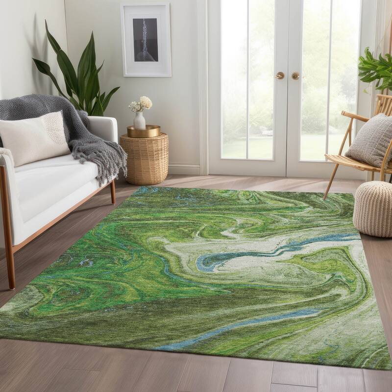 Premium Washable Super Soft Abstract Flow Mayfield Rug