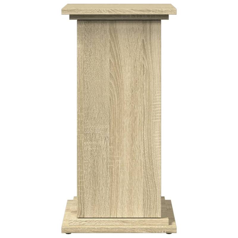vidaXL Display Stand Sonoma oak Engineered wood Compact Display Stand - 11.8 x 12.2 x 23.6 in