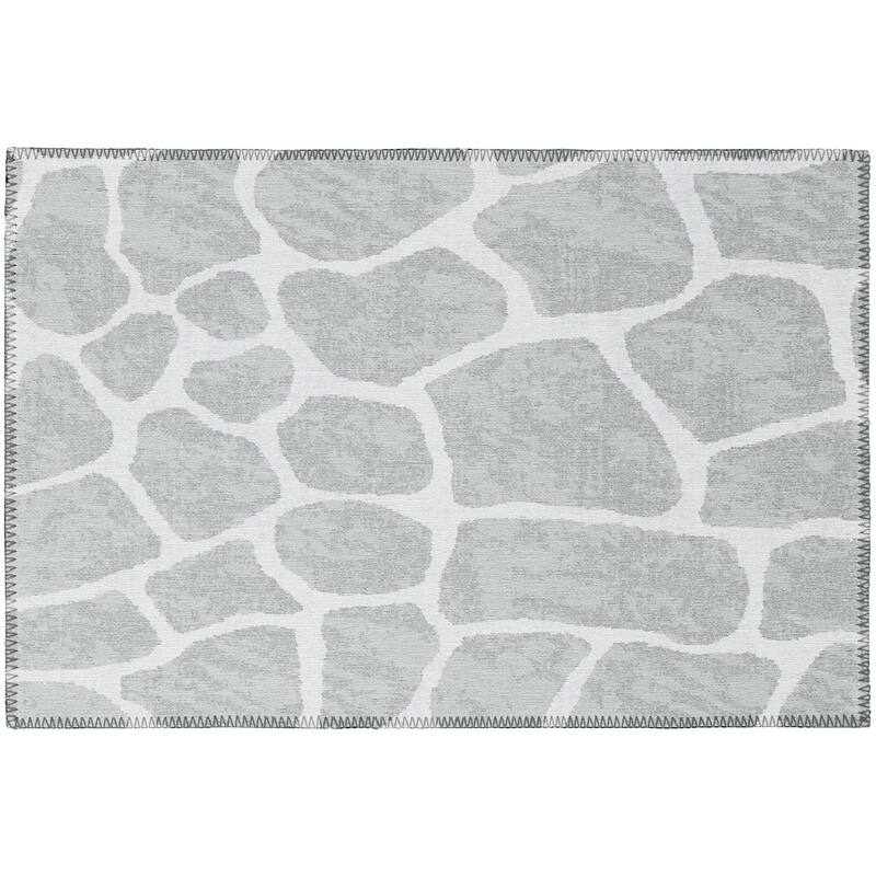Addison Safari Giraffe Animal Print Area Rug