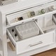 preview thumbnail 14 of 56, Christopher Knight Home - Eric 36" Bathroom Vanity with Ceramic Sink