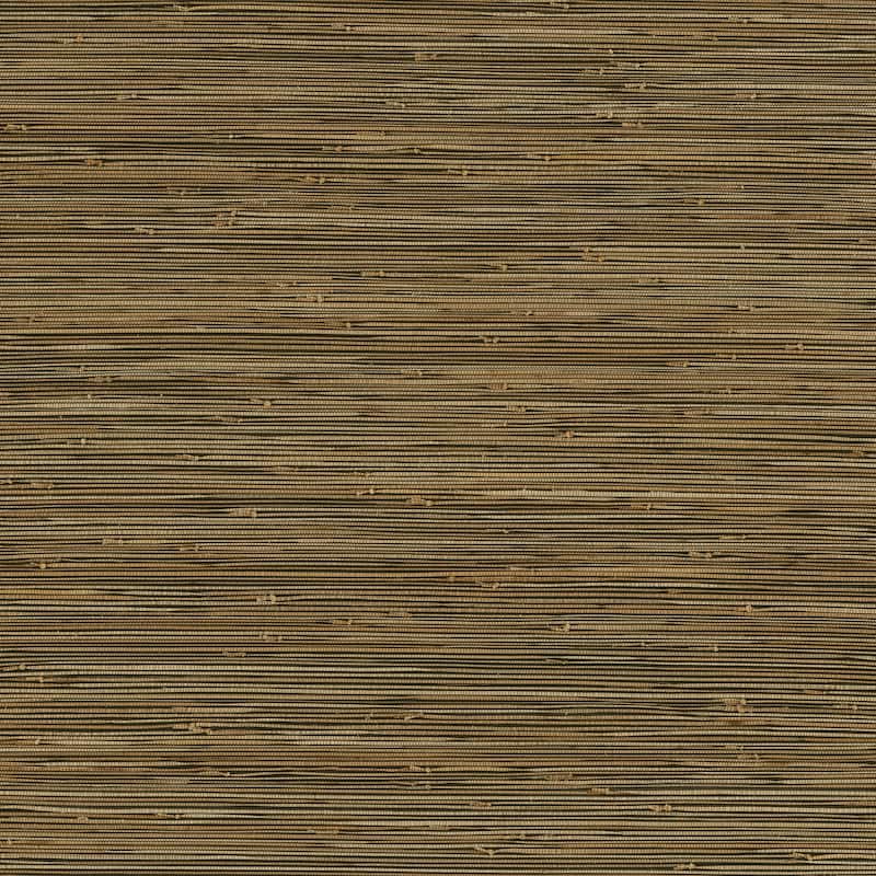 A-Street Prints Mayleen Black Grasscloth Wallpaper