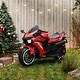 preview thumbnail 5 of 38, 12V Electric Motorcycle For Kids, Powered Toy Motorcycle, Child Motorcycle Ride On With Light Wheels And Bluetooth Music (No Shi Red