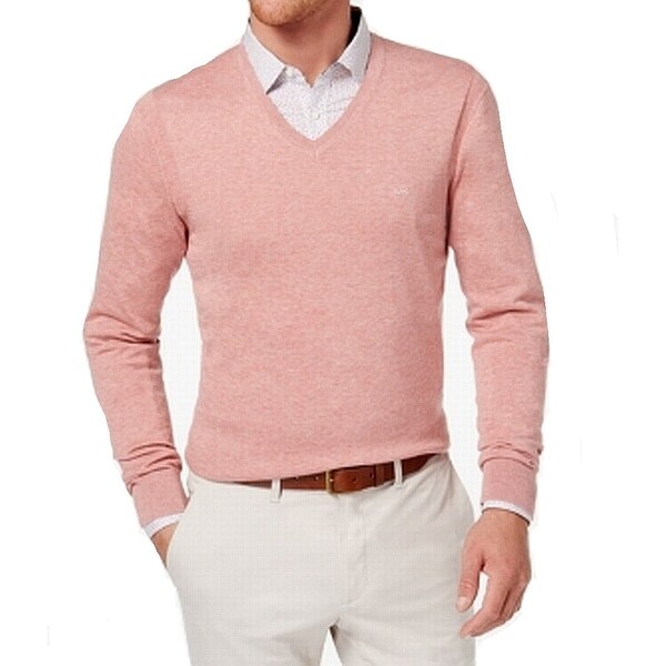 michael kors sweaters mens pink