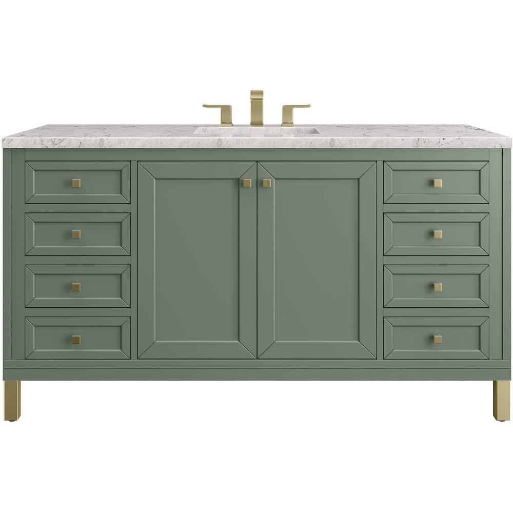 James Martin Vanities 503-V60S-3EJP Chicago 60" Free Standing Single