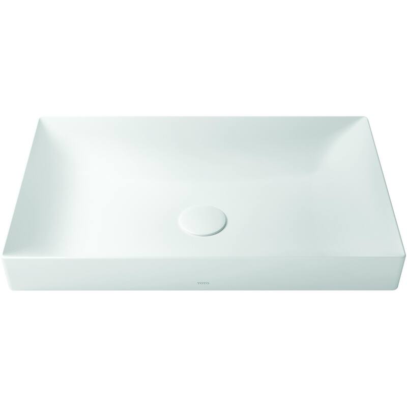 TOTO LT476 Kiwami Renesse 23" Rectangular Ceramic Vessel Bathroom Sink - Matte White