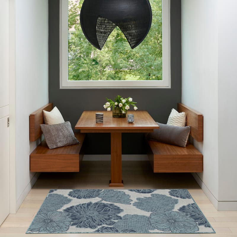 Nourison Garden Oasis Indoor/Outdoor Nature Area Rug