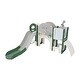 preview thumbnail 4 of 13, 9 in 1 Kids Slide Play Set Structure for Indoor-Outdoor Activity - 65.3''L x 68.9''W x 37.8''H