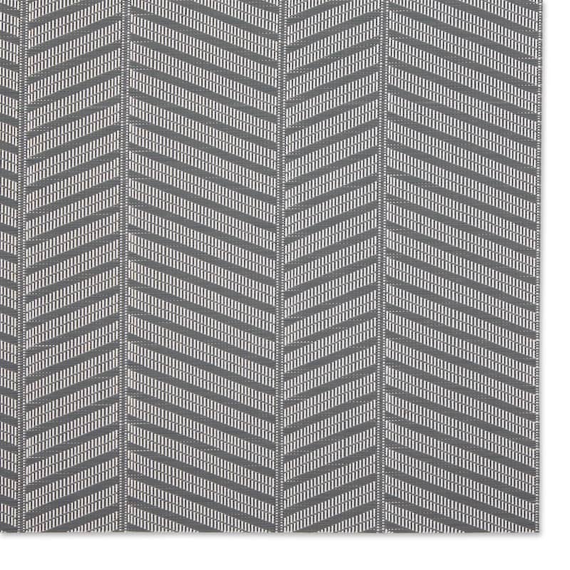 DII Antique Green Textured Twill Weave Placemat 6 Piece