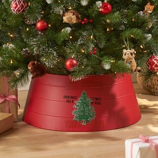 Suncook Iron Christmas Tree Collar by Christopher Knight Home
