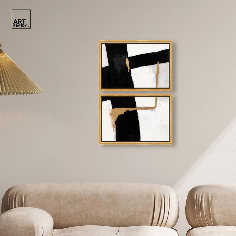 Urban Grid III Canvas Set of 2 by Art Remedy
