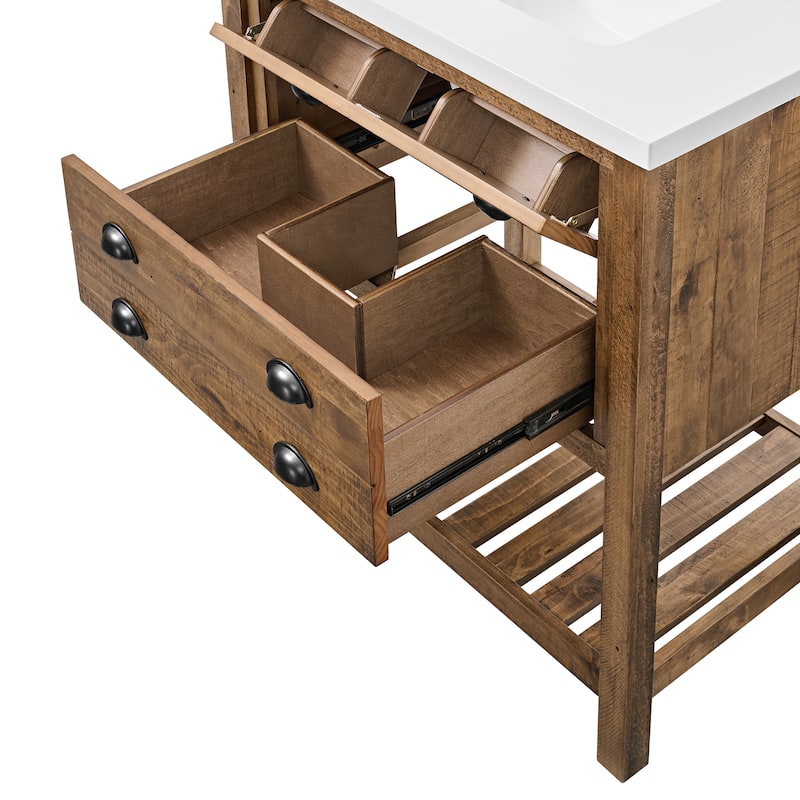 Monterey Farmhouse 31-Inch Single Bathroom Vanity